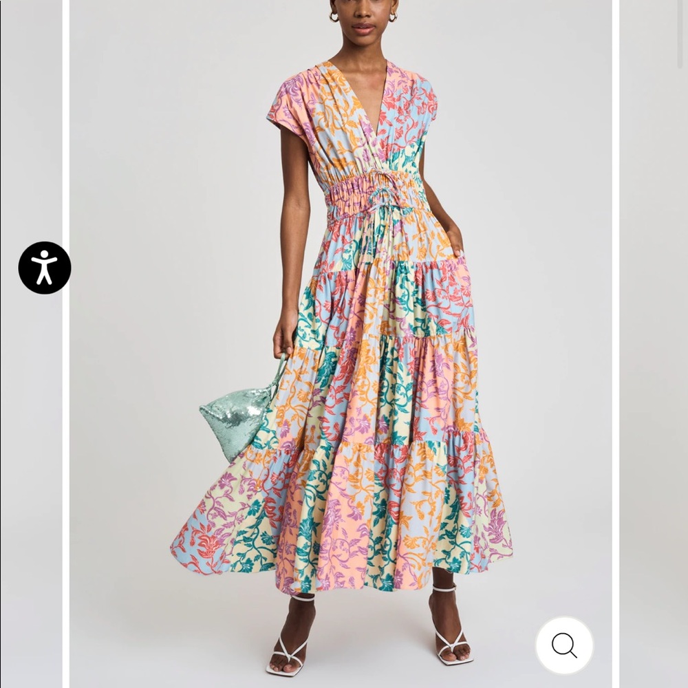 Derek Lam 10 Crosby Fatima Dress multi floral